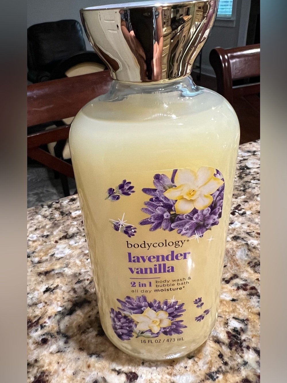 Bodycology Lavender Vanilla 2-in-1 Body Wash & Bubble Bath 16oz